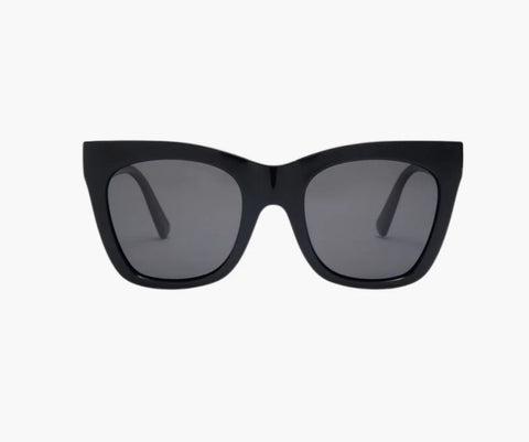 Z Supply Everyday Polarized Sunglasses, Polished Black Grey