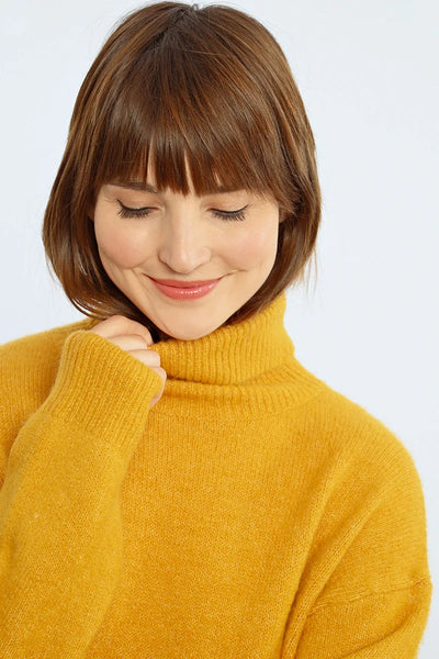 Lili Sidonio Turtleneck Sweater Saffron Yellow