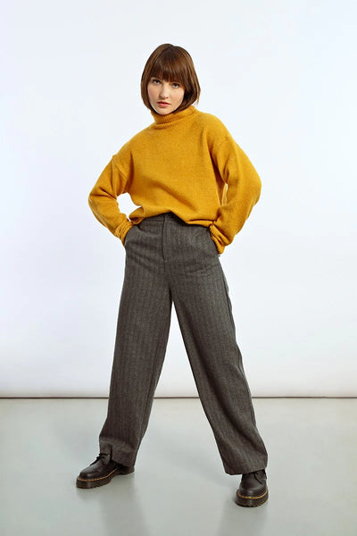 Lili Sidonio Turtleneck Sweater Saffron Yellow