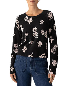 Sanctuary All Day Long Sweater Rose Pop