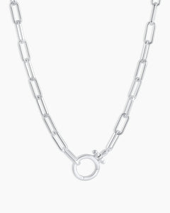 Gorjana Parker Necklace, Silver