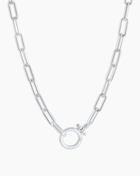 Gorjana Parker Necklace, Silver