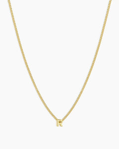 Gorjana Wilder Mini Alphabet Necklace R