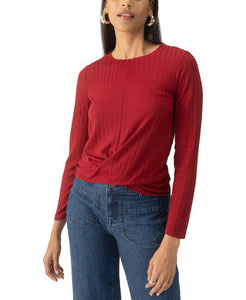 Sanctuary The It Girl Top Garnet