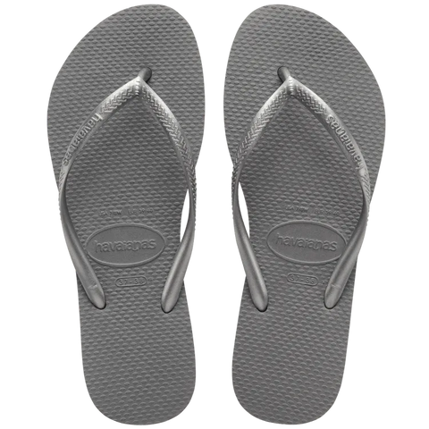 Havaianas Slim Sandal, Steel Grey