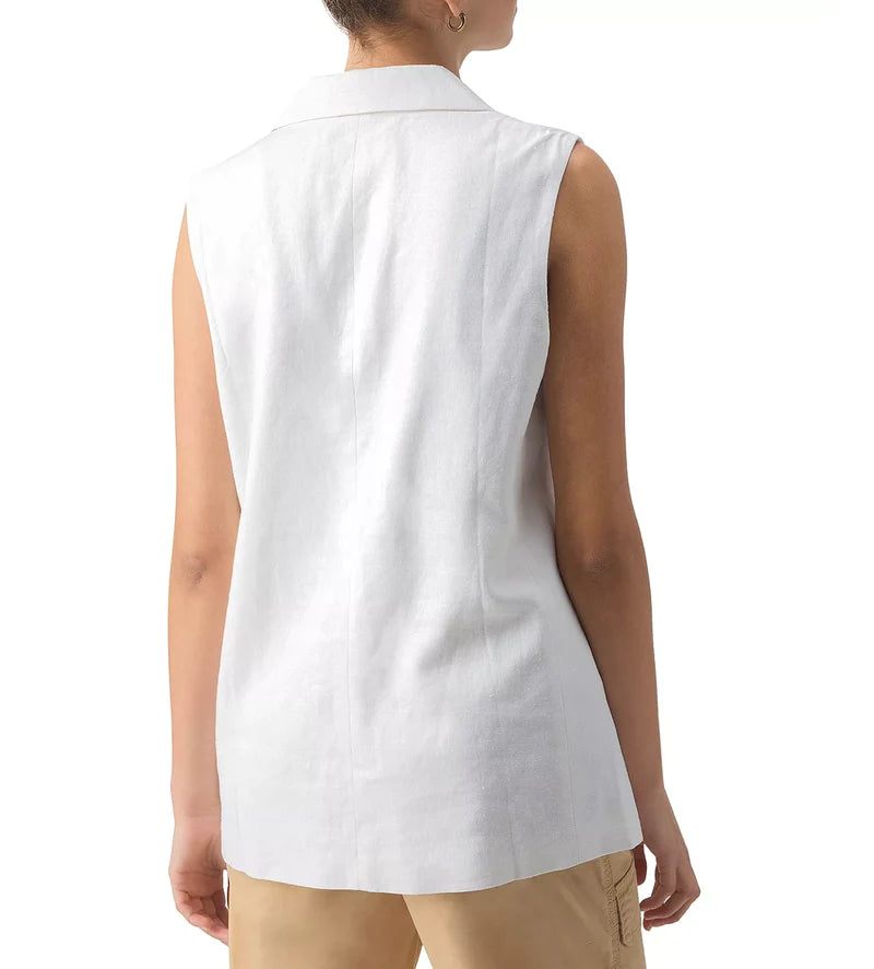 Sanctuary Gilet Vest White