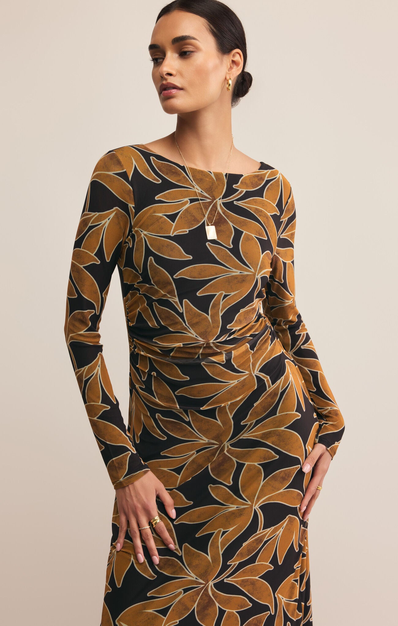 Z Supply Spellbound Nox Floral Dress, Coconut