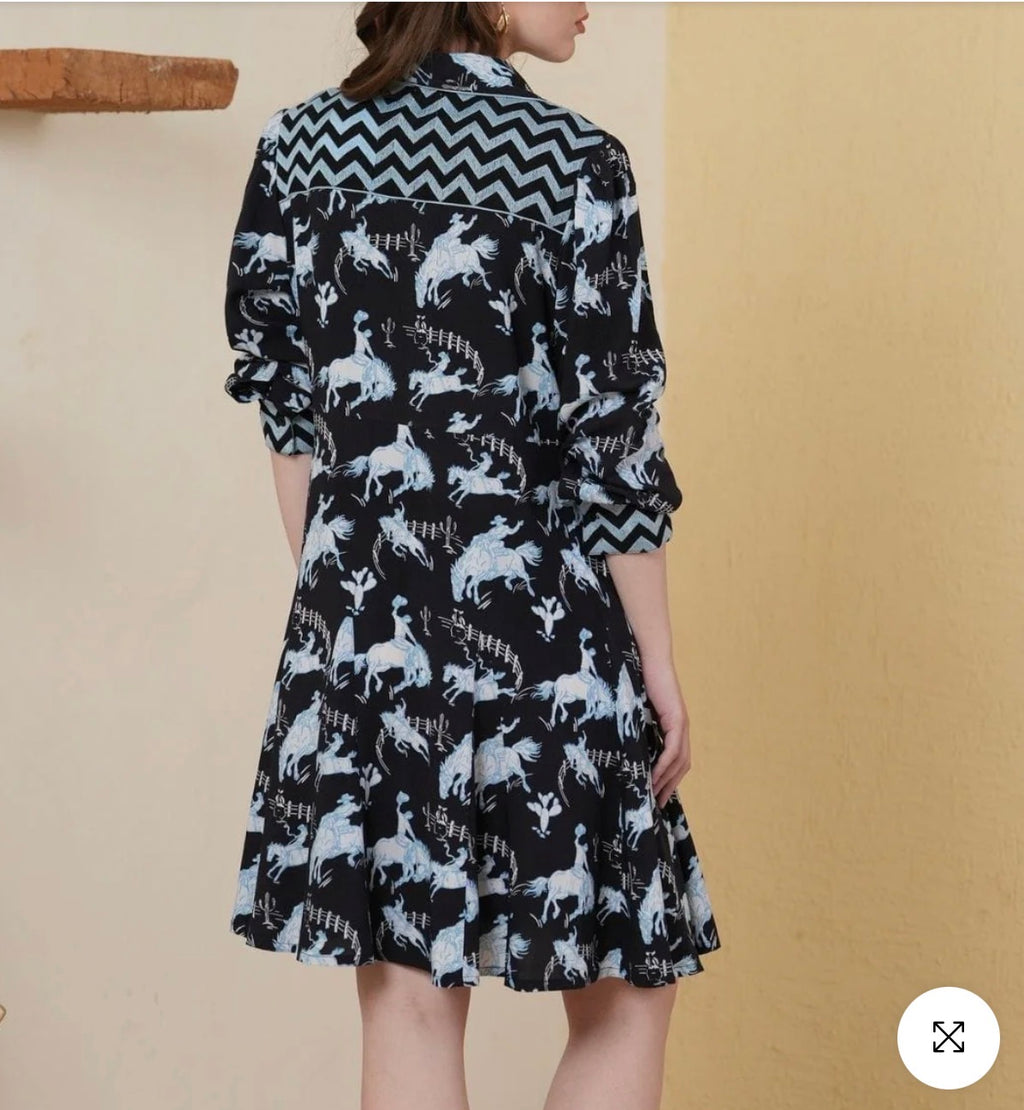Avani del amour frontier chic dress