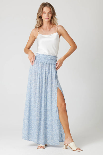 Bila 77 Beverlywood Skirt Cool Blue