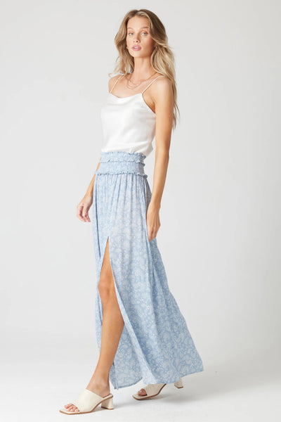 Bila 77 Beverlywood Skirt Cool Blue