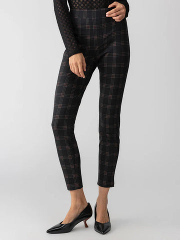 Sanctuary Runway Legging Garnet Plaid