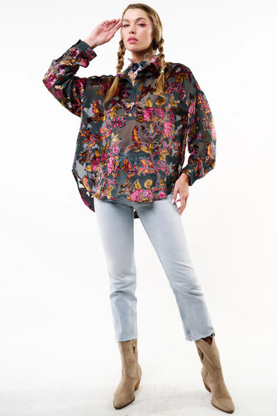 Aratta Holiday Jewels Blouse