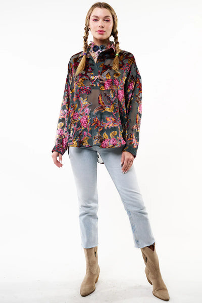 Aratta Holiday Jewels Blouse