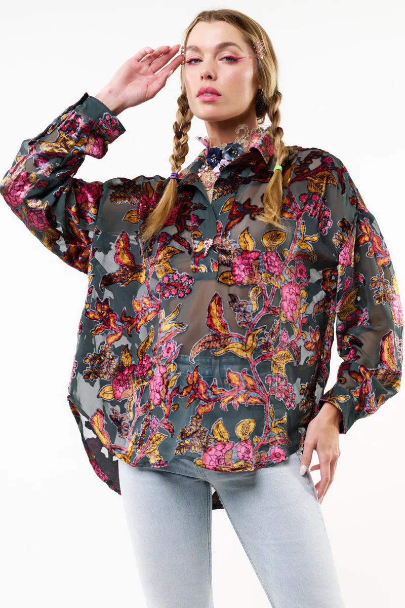 Aratta Holiday Jewels Blouse