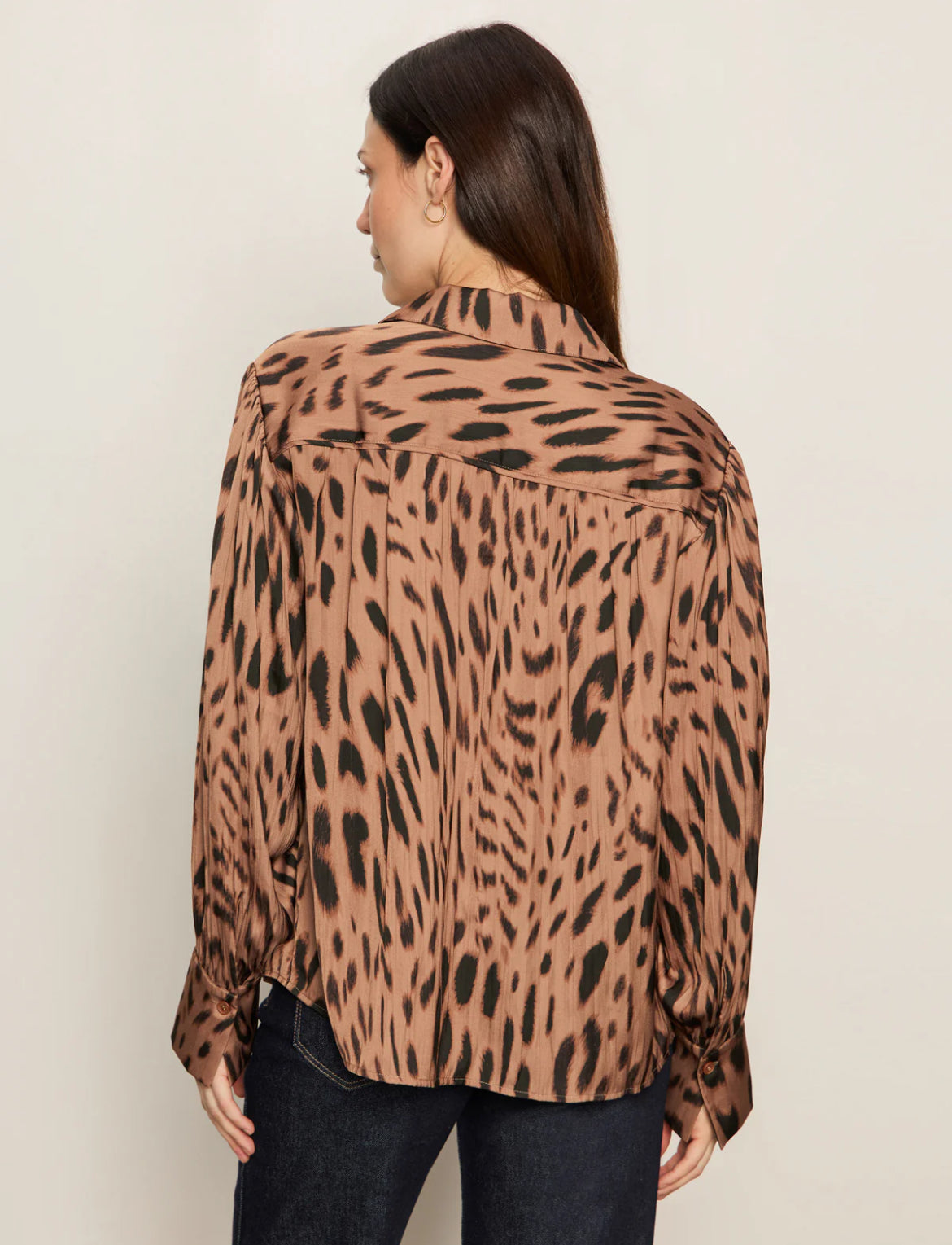 Sanctuary Colette Shirt, Mocha Leo