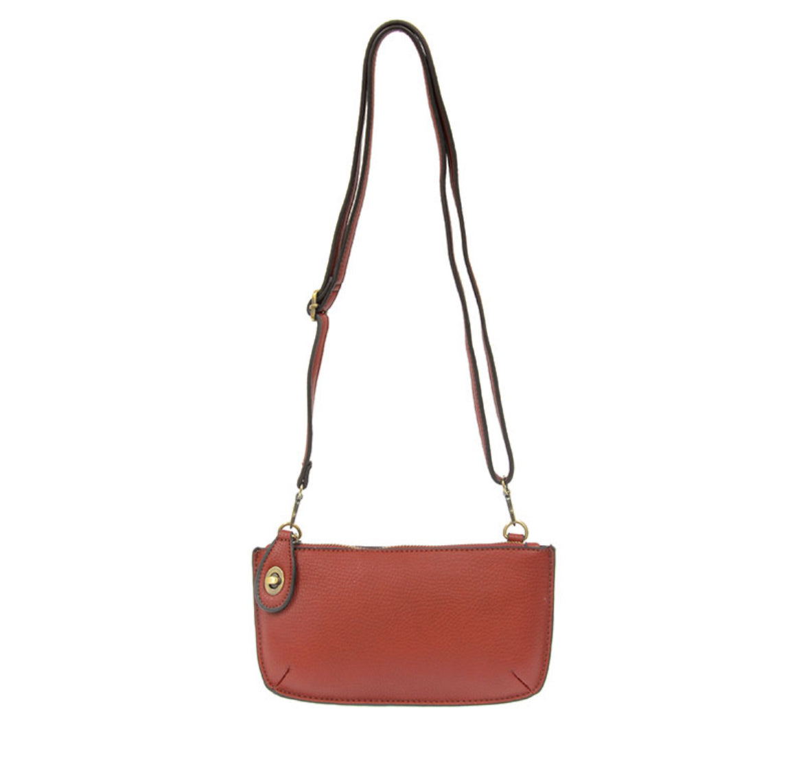 Joy Susan Mini Crossbody Wristlet Clutch, New Garnet