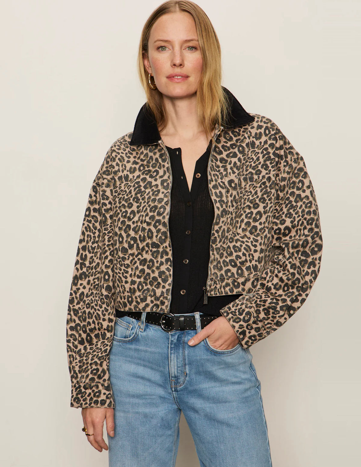 Sanctuary Cropped Barn Jacket, French Kitty