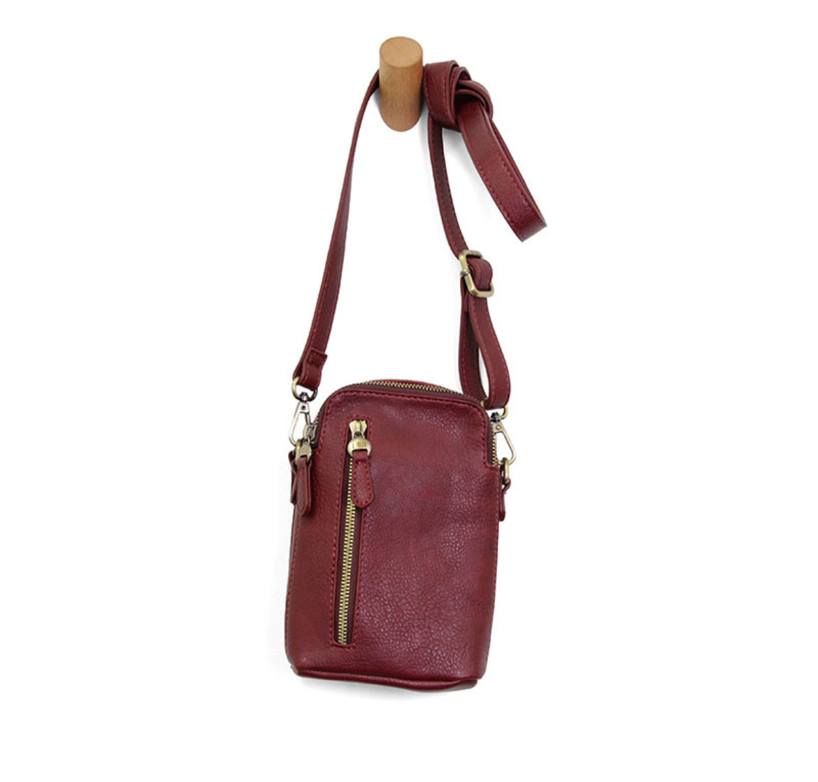 Jolene Crossbody Phone Bag, Sangria