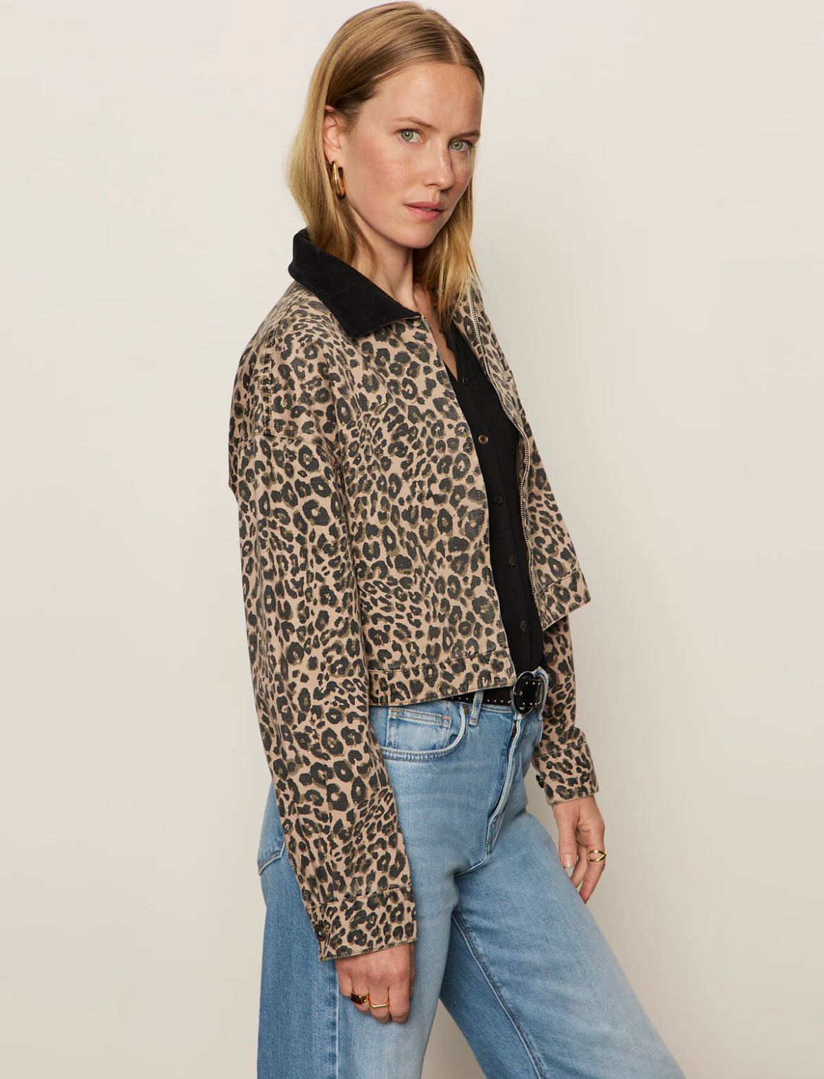 Sanctuary Cropped Barn Jacket, French Kitty