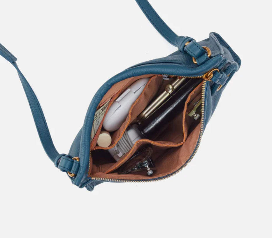 Hobo Austin Medium Crossbody, Peacock Feather