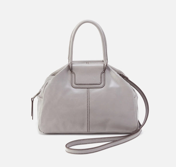 Hobo Sheila Drop Handle Satchel, Light Grey