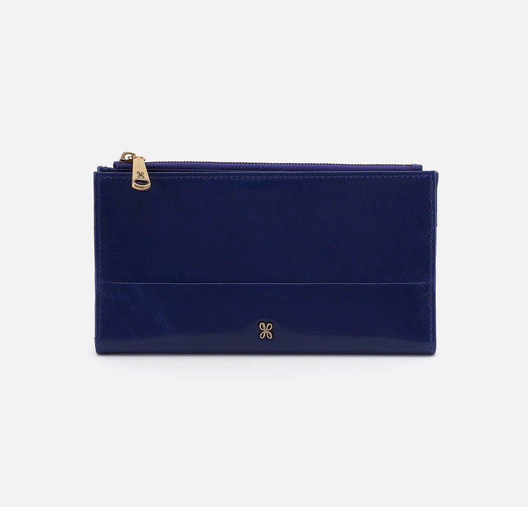 Hobo Jill Large Bifold Wallet, Winter Viole