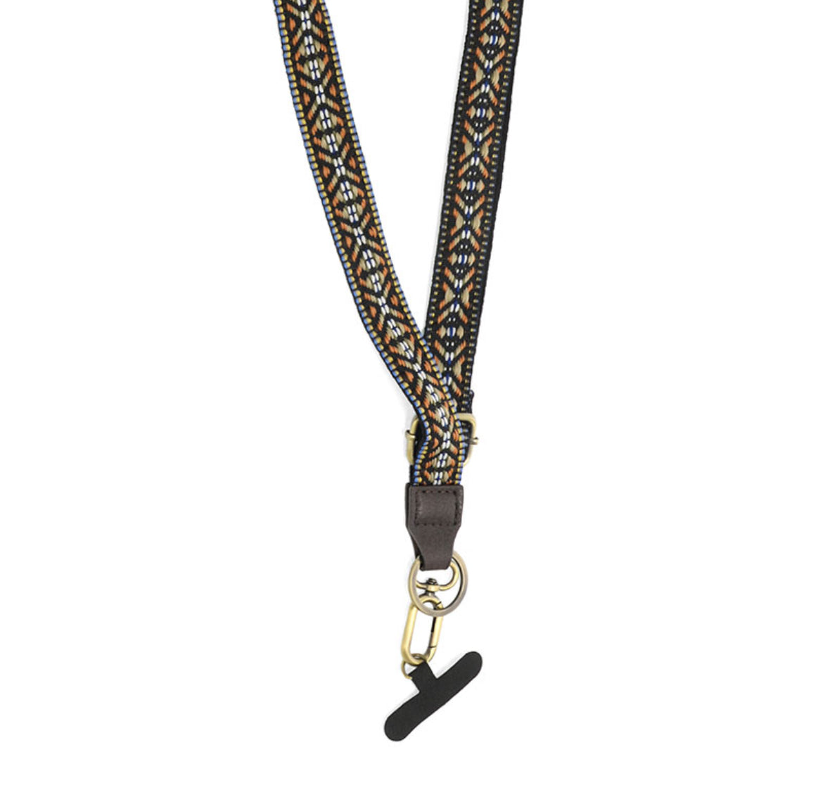 Joy Susan Neutral Broad Adjustable Lanyard