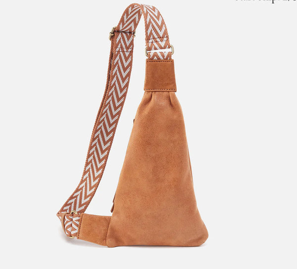 Hobo Bodhi Sling, Buffed Leather Whiskey