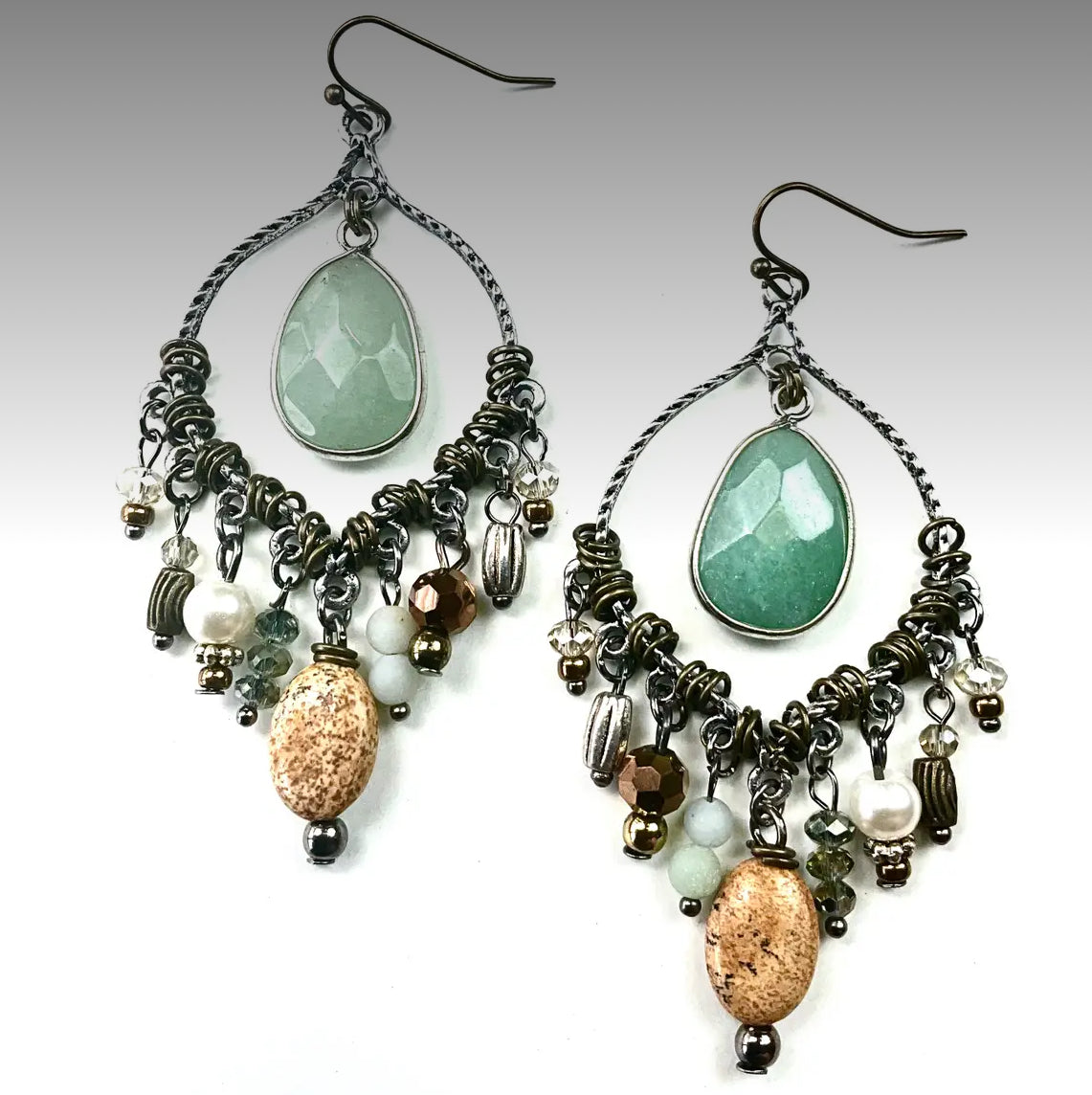 Lost & Found Chandelier Beaded Dangles