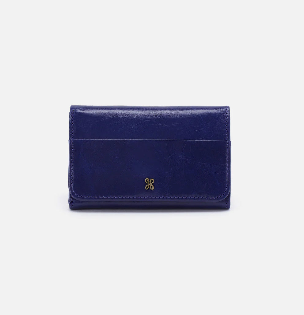 Hobo Jill Trifold Wallet, Winter Viole
