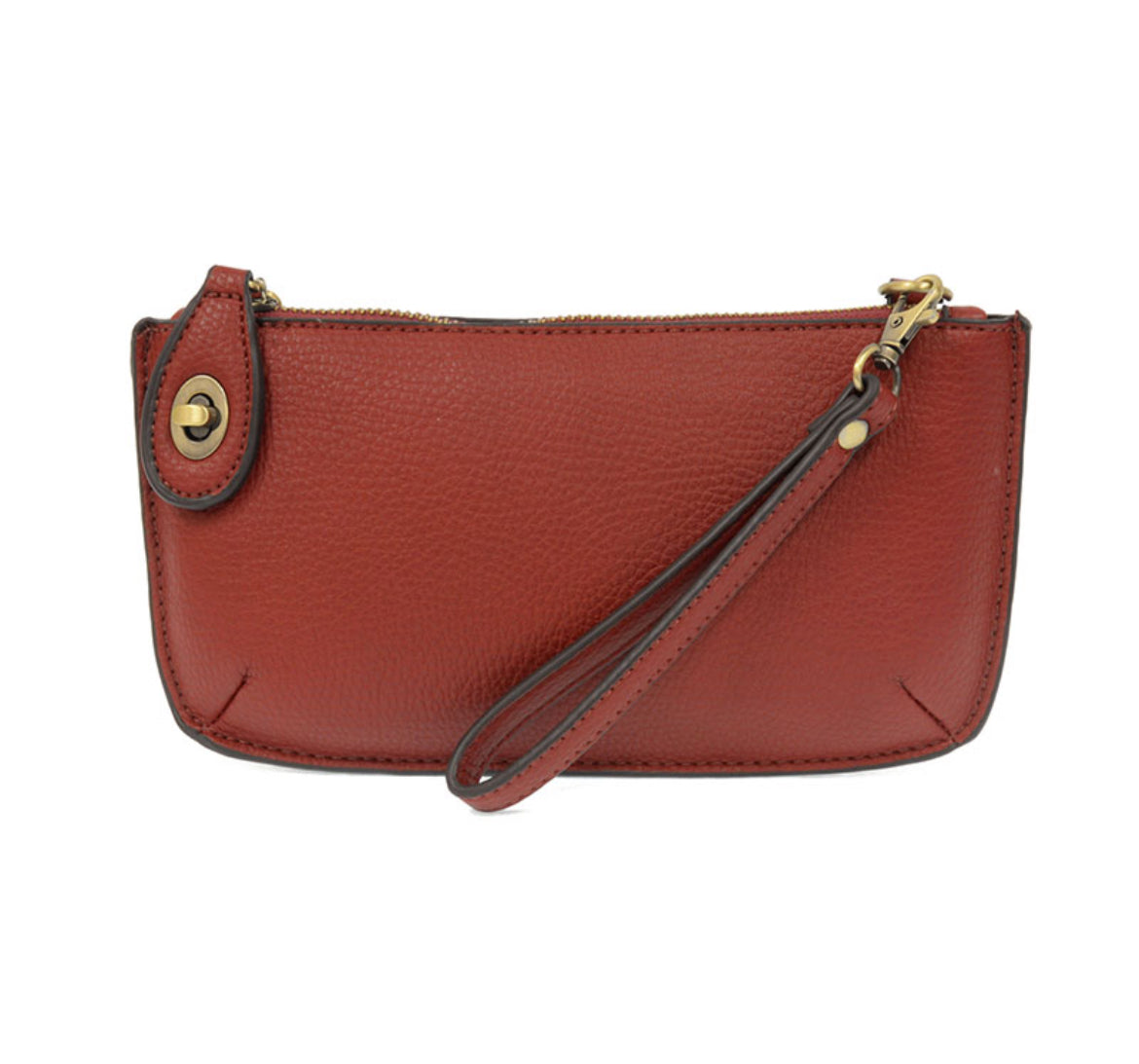 Joy Susan Mini Crossbody Wristlet Clutch, New Garnet