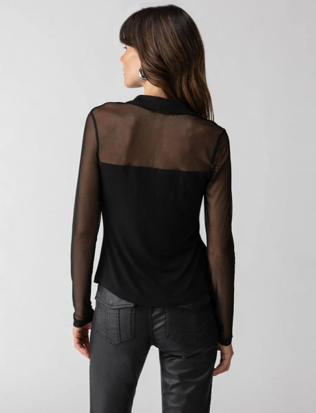 Sanctuary Take Me Away Top Black