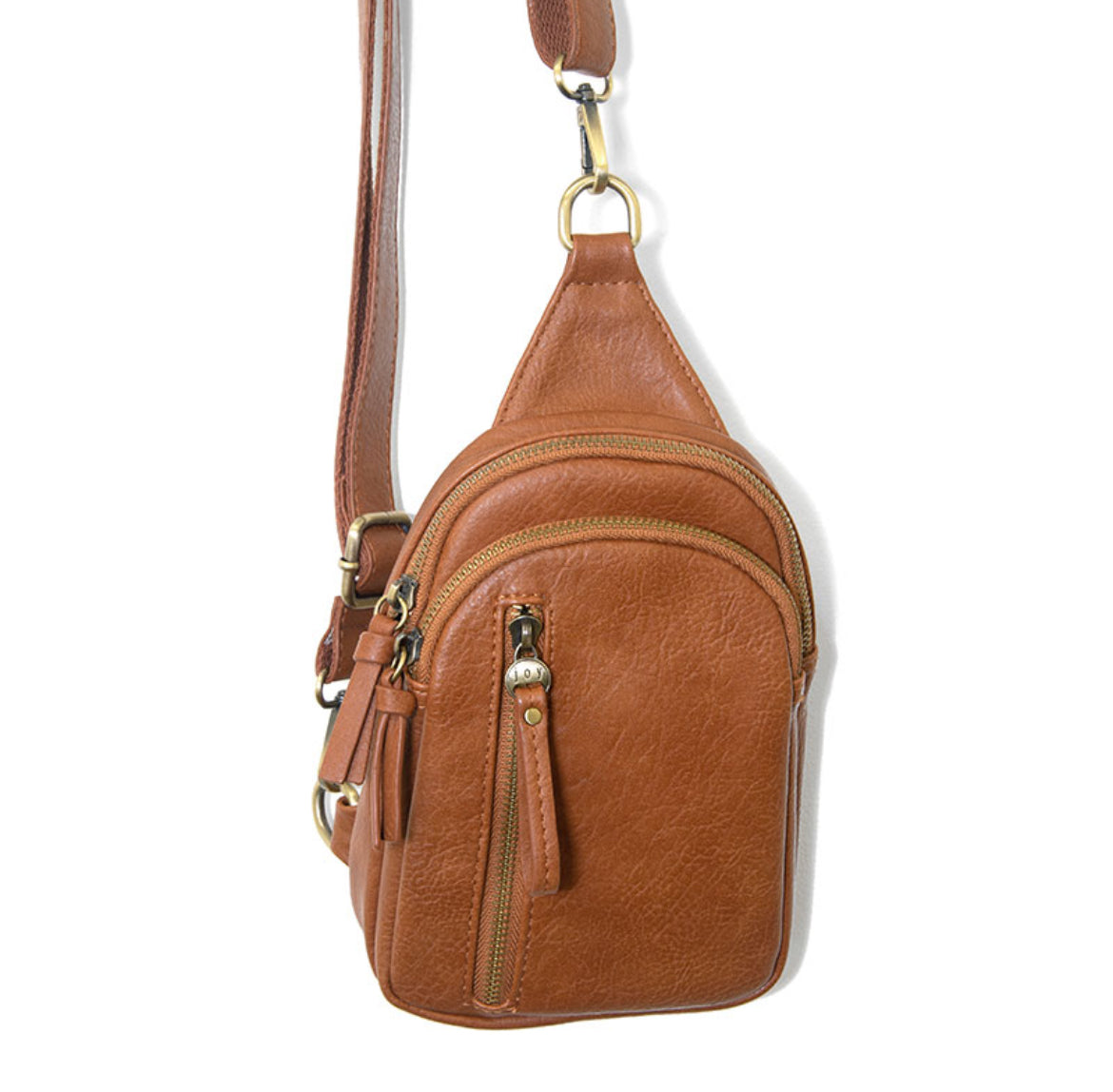 Joy Susan Skyler Sling Bag, Cognac