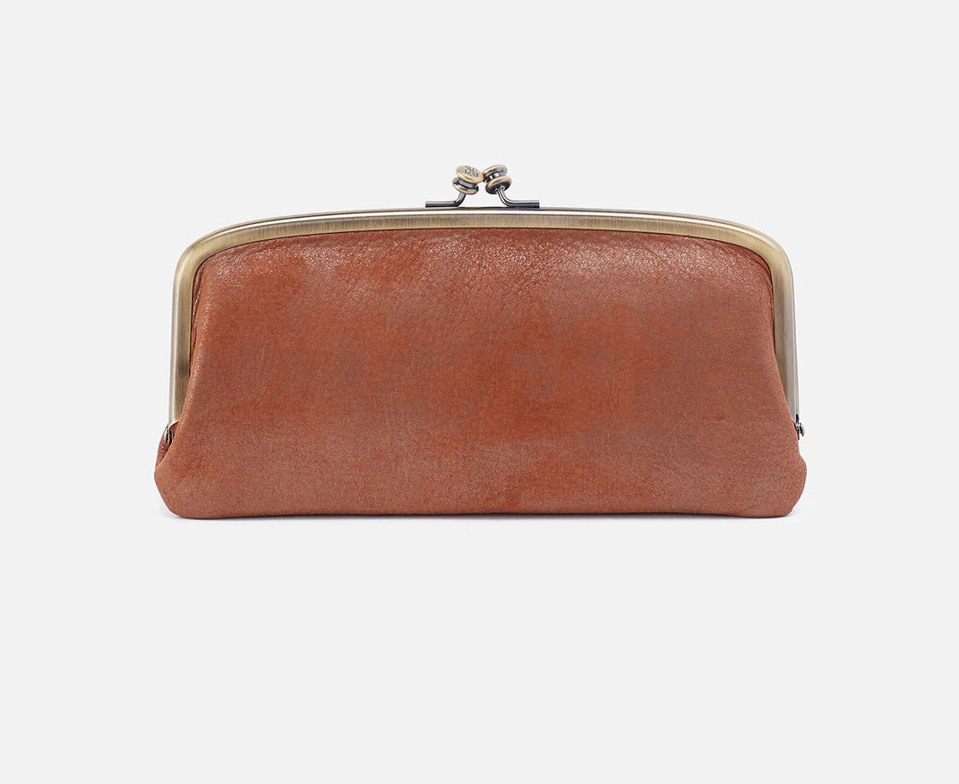 Hobo Cora Large Frame Wallet, Patina