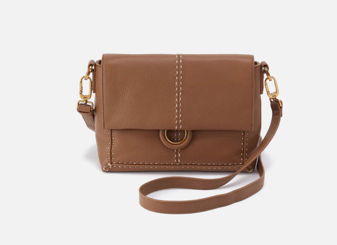 Hobo Austin Flap Crossbody, Timber Brown