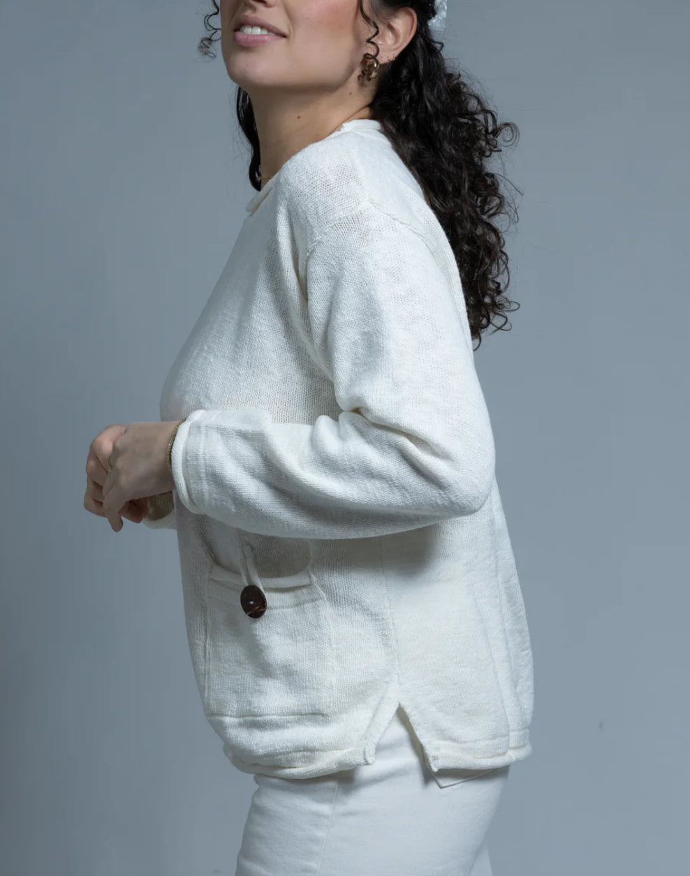 Avalin Button Pocket Sweater