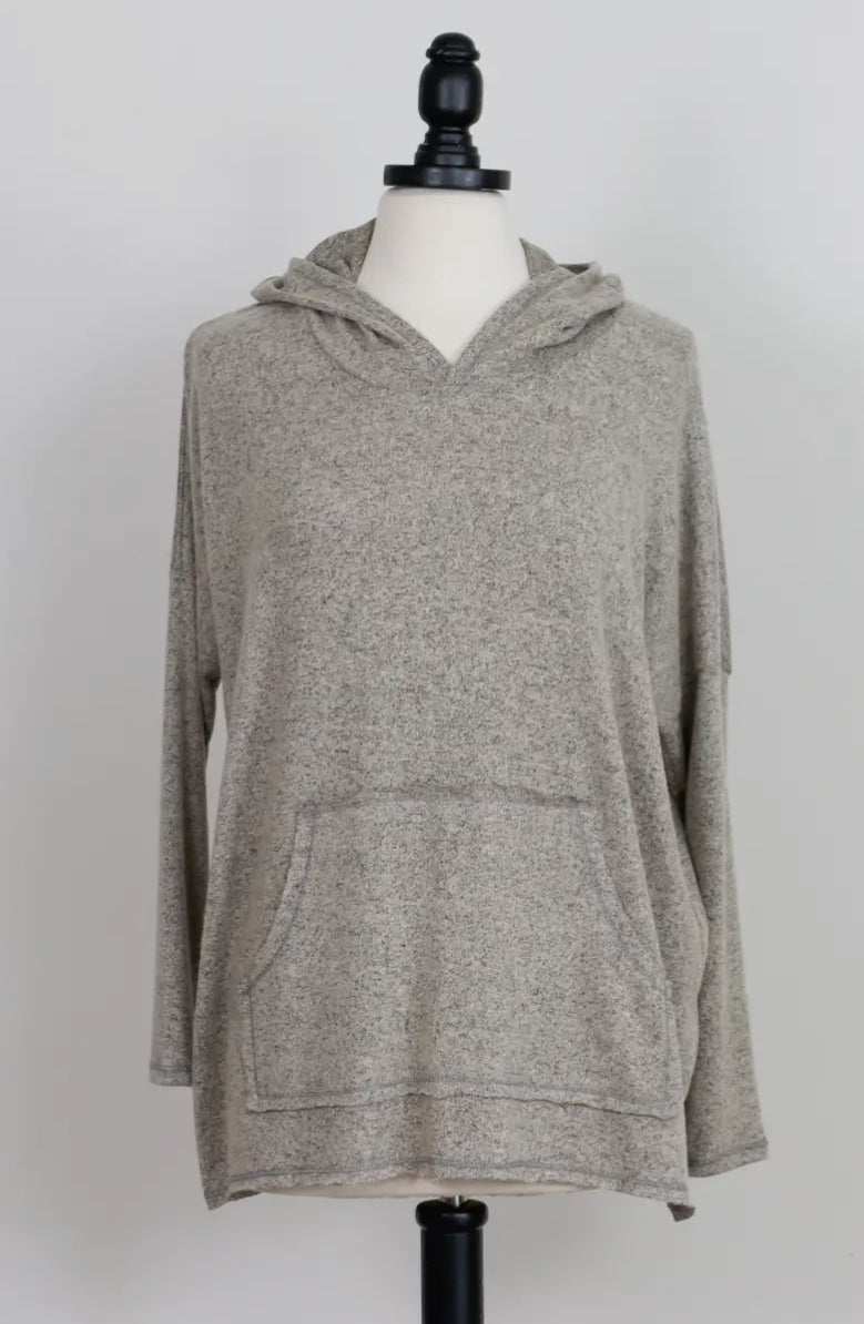 Soulitude Sweater Hoody, Oat