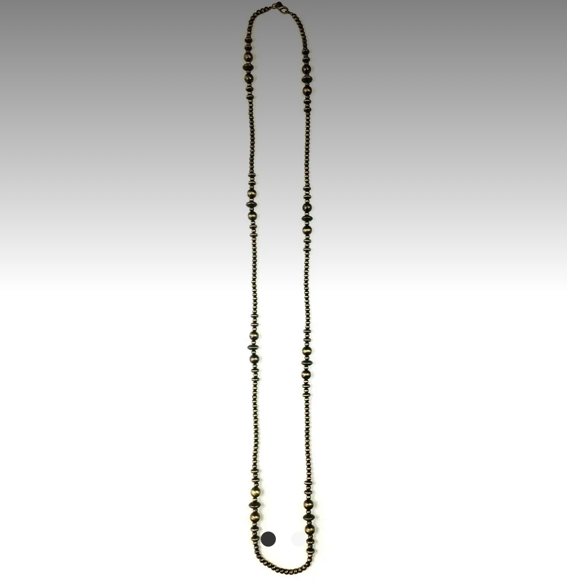 Lost & Found Faux Navajo Pearl XLong Necklace