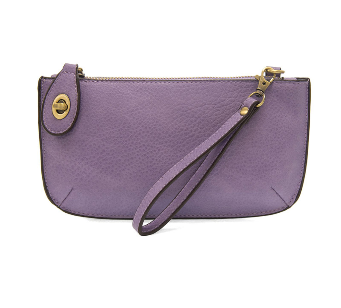 Joy Susan Mini Crossbody Wristlet Clutch, Wild Orchid
