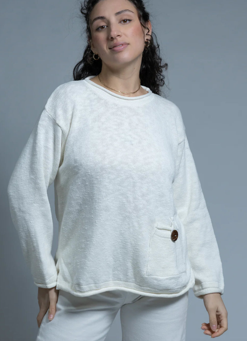 Avalin Button Pocket Sweater