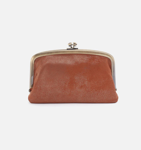 Hobo Cora Medium Frame Wallet, Patina