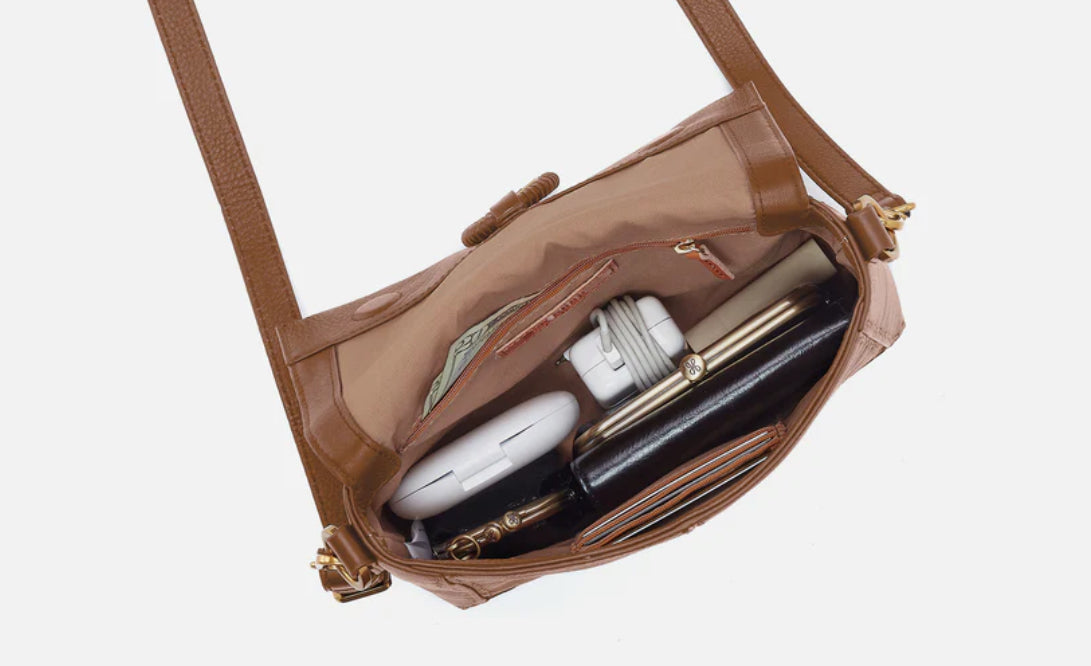 Hobo Austin Flap Crossbody, Timber Brown