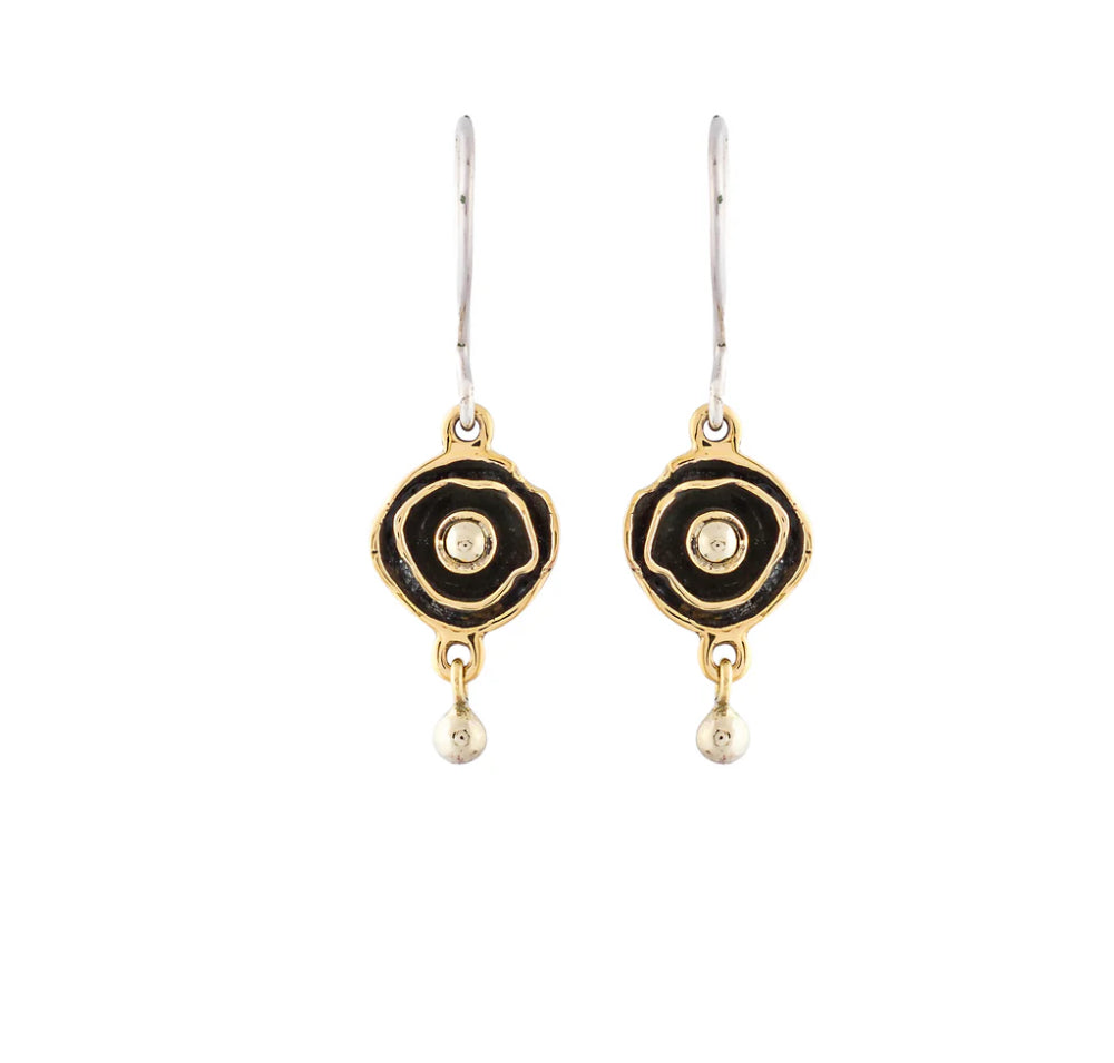 Ritual Brass Rosette And Dangling Drop - JPB0164Y