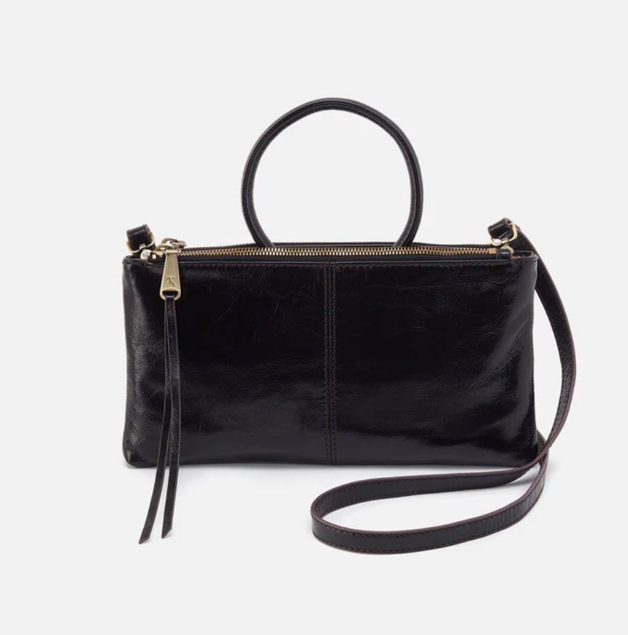 Hobo Sable Crossbody, Black