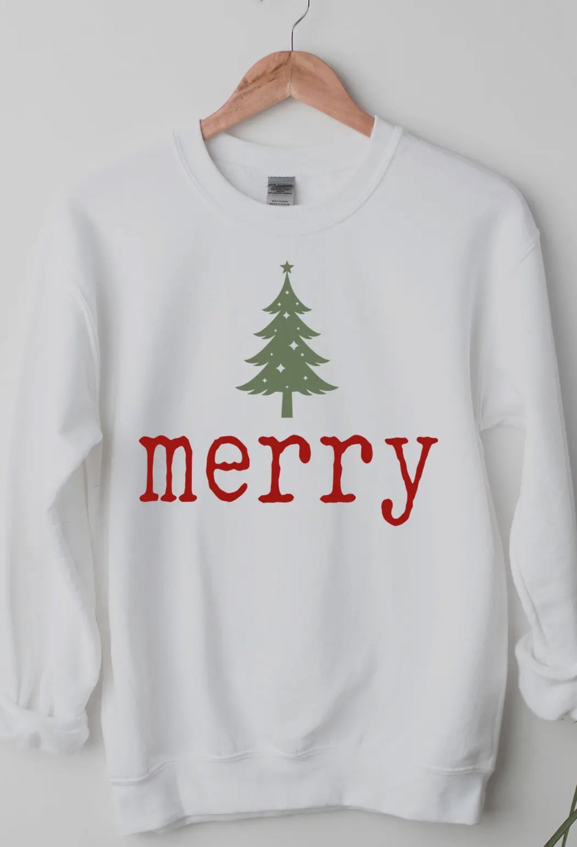 Merry Tree Fleece Sweatshirt