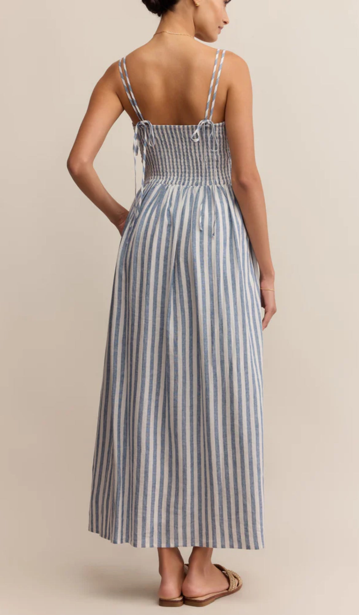 Z Supply Nadine Striped Midi Dress Bout House