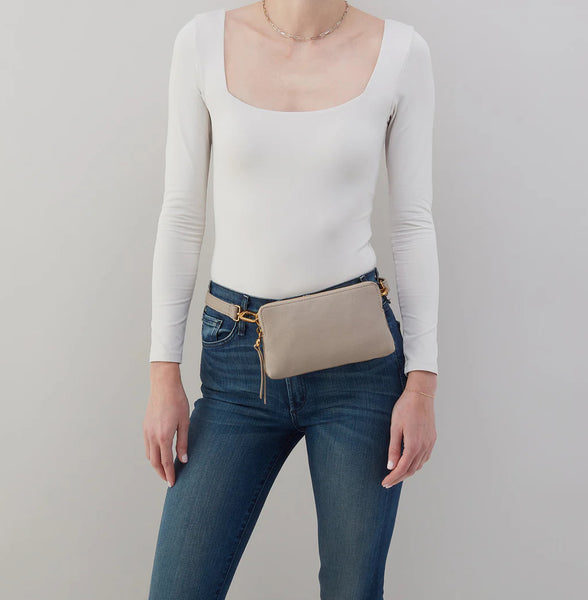 Hobo Fern Slim Belt Bag, Taupe