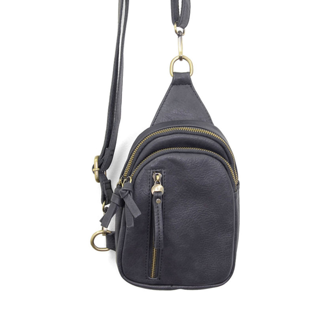 Joy Susan Skyler Sling Bag, Charcoal