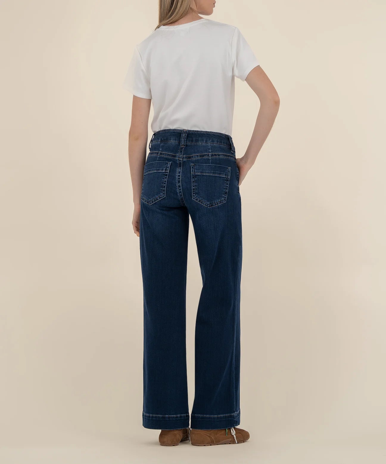 Kut From The Kloth Meg High Rise Long Wide Leg