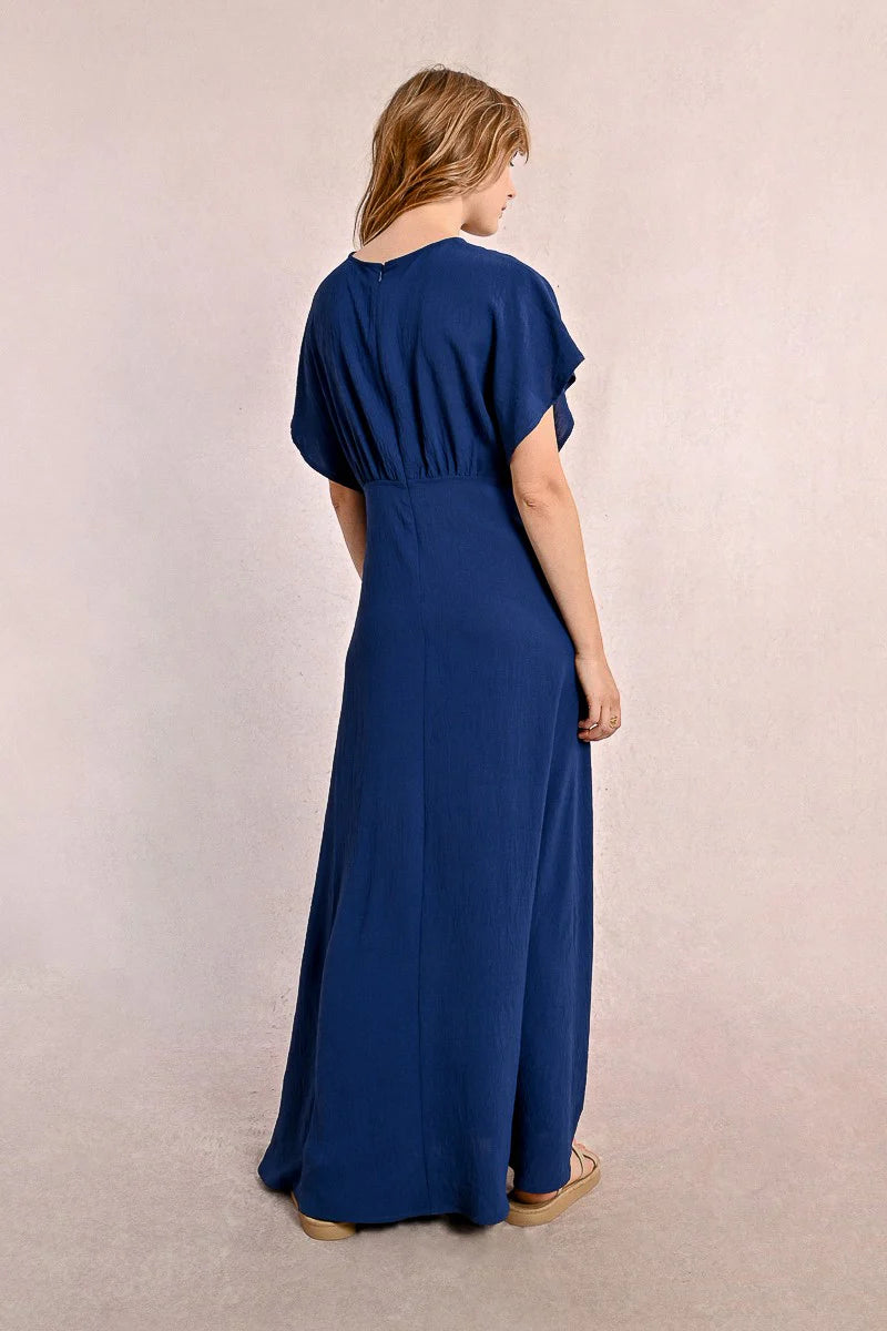 Molly Bracken Long Dress, Navy Blue